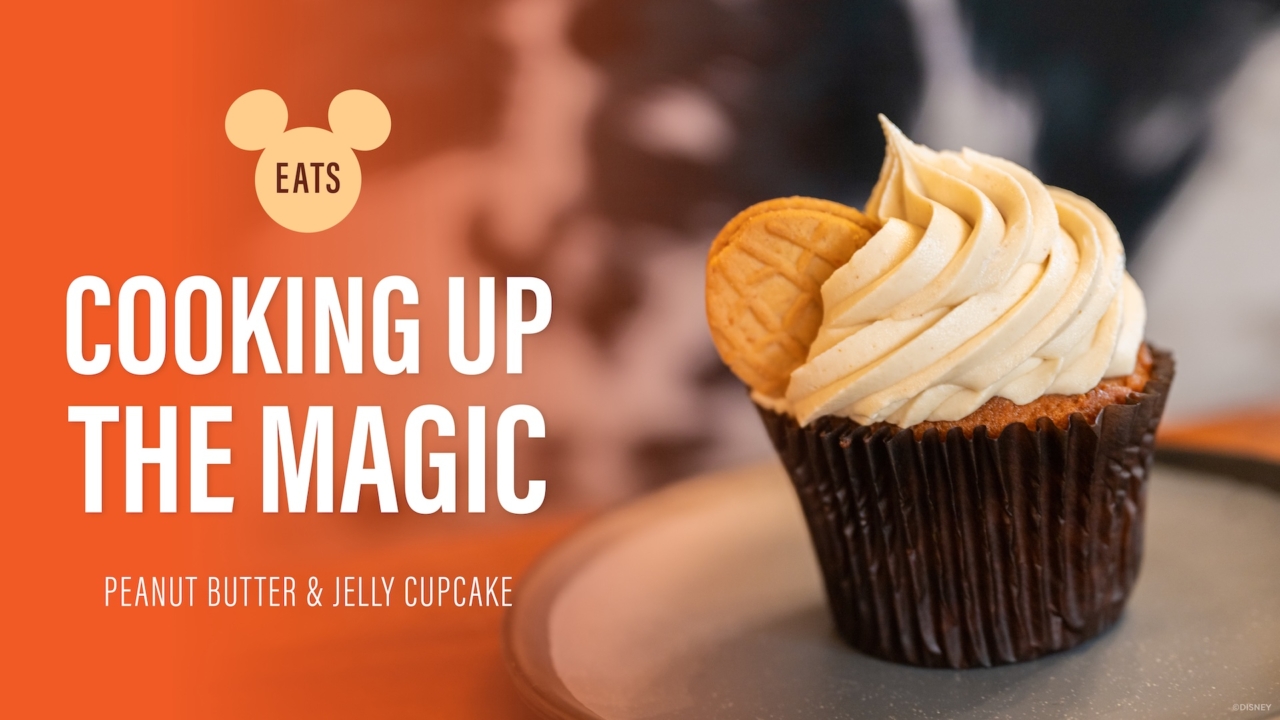 disney-eats: peanut-butter-&-jelly-cupcake-recipe-from-new-disney-desserts-cookbook