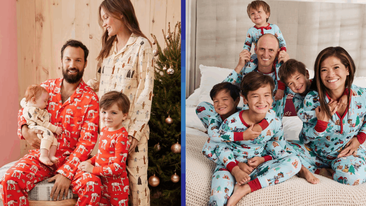 2025-gift-guide:-cozy-up-with-matching-family-pajamas